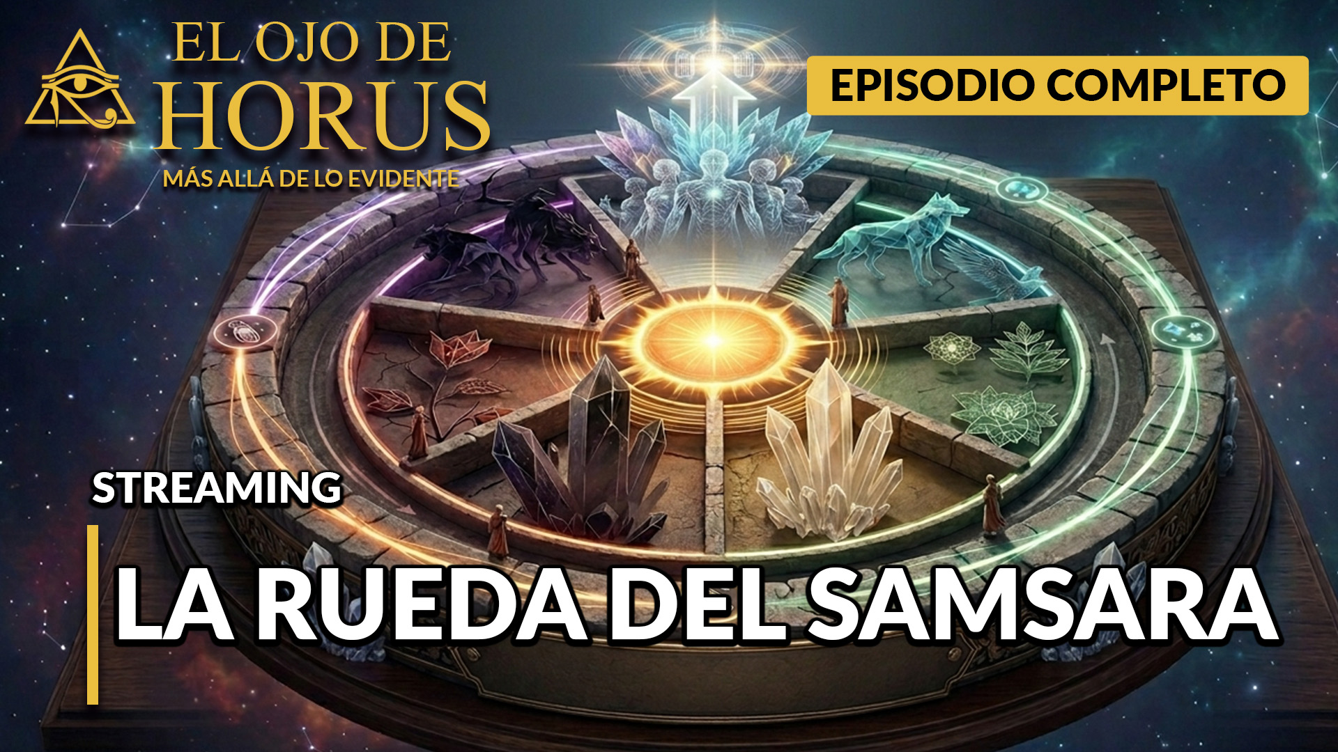 Gnosis Argentina: LA RUEDA DEL SAMSARA - EL OJO DE HORUS