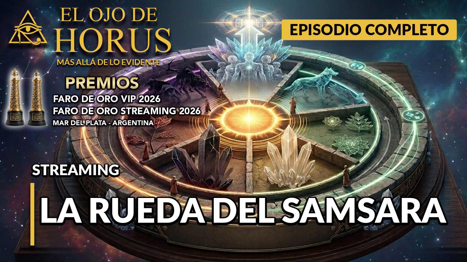 Gnosis Argentina: LA RUEDA DEL SAMSARA - EL OJO DE HORUS